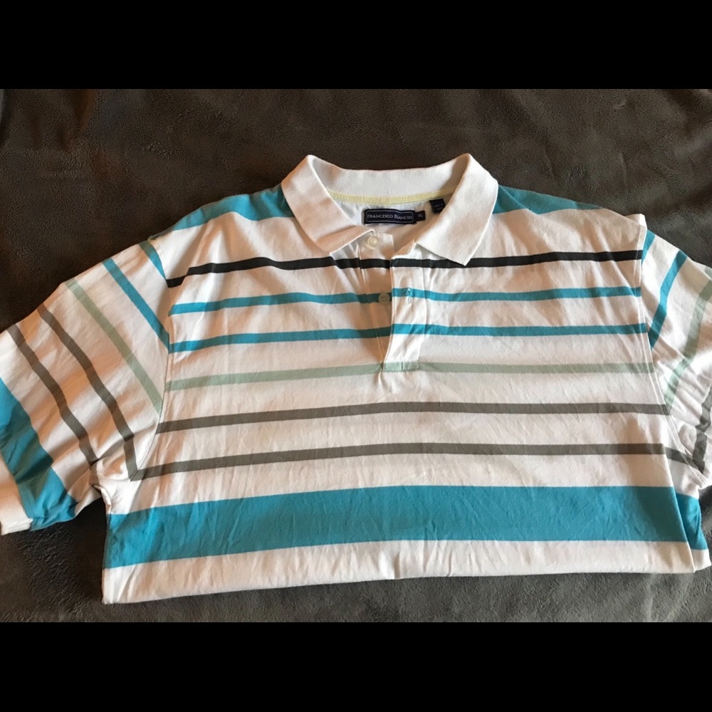 Men’s Striped Polo 👕 shirt